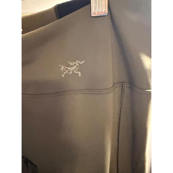 Arc'teryx Women's Size L Leggings Green Hiking Outdoor Stretch Climb - Picture 3 of 5